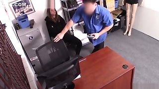Mummy Caught Stealing Is Interrogated Disrobe Searched And Face Fucked