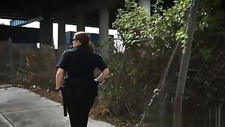 Sexy Female Officers Ask To A Black Suspect Why He Doesnt Have An Id